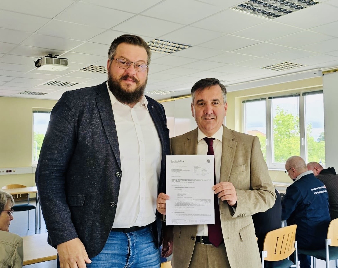 ASB RV Quedlinburg erhält die Genehmigung für die Durchführung des Rettungsdienstes in Thale